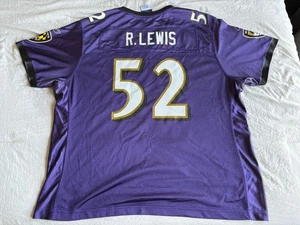 Women’s 2XL- Vintage Baltimore Ravens Ray Lewis On Field Jersey - Picture 1 of 10