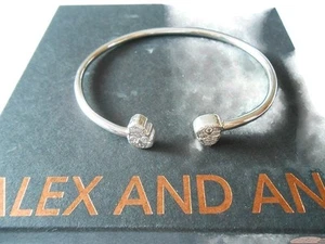 Alex and Ani CALAVERA Cuff Bracelet Sterling Silver New Tag Box Card - Picture 1 of 5