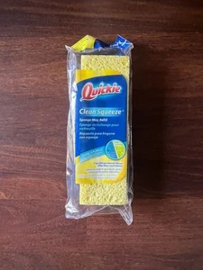 Quickie Clean Squeeze Sponge Mop Refill Dual Sponge Type S 6410 New Sealed - Picture 1 of 5
