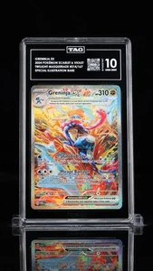 Pokémon Greninja EX 214/167 Twilight Masquerade Alternate Art TAG 10 GEM MINT - Picture 1 of 2