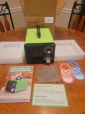 Generador de ozono 90.000 mg, ajuste de ozono de 3 niveles y salida de ozono de triple capa... Foto 1 de 4