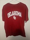 Oklahoma University Sooners Shirt Men's Large Russell Athletic NCAA