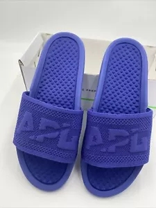 Neu APL Athletic Propulsion Labs Techloom Blue Haze großes Logo Slide/Sandale Herren 9 - Bild 1 von 6