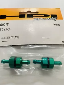 HPI Racing Aluminum Fuel Filter GREEN Traxxas Losi Ofna Mugen Kyosho Associated - Picture 1 of 2