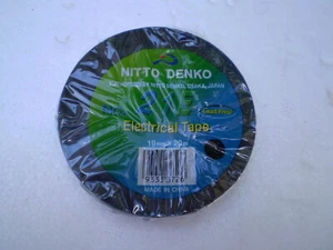 Nitto Electrical Tape Black 19mm x 20m Roll The Leading Electrical Tape 21B20 x1 - Picture 1 of 4