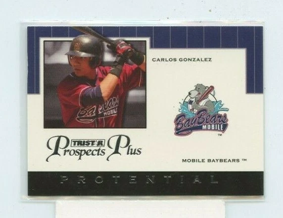 CARLOS GONZALEZ 2007 TRISTAR Prospects Plus Protential #CG  Foto 1 de 1