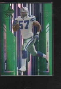 Tarjeta de novato esmeralda longeva Kevin Burnett 2005 Leaf #117/99 - Imagen 1 de 1