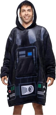 Disney Home Star Wars- Übergroße Hoodie Sweatshirt Decke mit Kapuze für Junge Ki - Bild 1 von 4