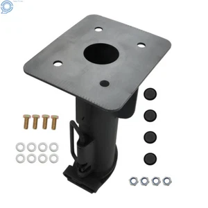 Wheel to Gooseneck Hitch Adapter For Fifth (5th) Wheel RV Camper Height 17 Inch - Picture 1 of 8