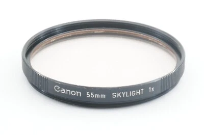 Genuine CANON 55mm SKYLIGHT Lens Filter For 50mm F1.2 Lens From JAPAN - Image 1 of 4