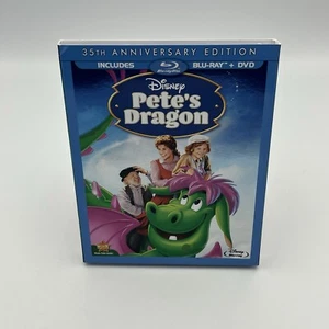 Pete's Dragon (2012, Blu-Ray + DVD + Slipcover, 35th Anniversary Ed.) New Sealed - Picture 1 of 4