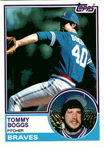 1983 Topps #649 Tommy Boggs Atlanta Braves
