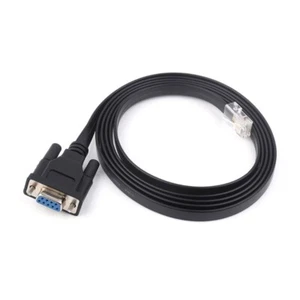 Durable RS232 to RJ45 Console Cable DB9 9-Pin Serial Port Female to Rj45 Debug - Photo 1/8