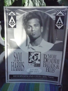 Lot of 6: Rare Sam Harris Poster/Brochure/flyers/LA time article/Photo Hlwd Star - Picture 1 of 5