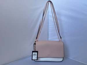 NWT DKNY Women’s Sina Medium Leather Flap Signature Logo Shoulder/Crossbody Bag - Picture 1 of 7
