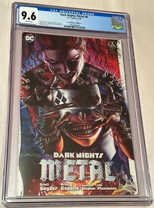 Dark Nights Metal #6 Horn Variant ComicXposure Edition A CGC Graded 9.6 DC 2018 - Picture 1 of 5