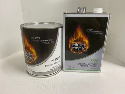 GM/ Chevy WA382E/382e/U382E   Pewter Metallic Automotive Basecoat & Reducer Foto 1 de 4