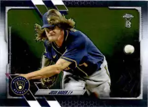 2021 Topps Chrome Ben Baller Edition #212 Josh Hader Milwaukee Brewers - Picture 1 of 2