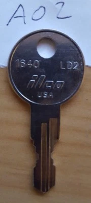 HUSKY / DEWALL A02 A02 key 1 NEW KEY FOR HUSKY / DeWall TOOL BOX Home Depot KEYS CODE A02 toolbox