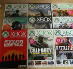 Lote de 9 Revistas Magazine Official Xbox one/ 360 , Año 2017 en ingles - Imagen 1 de 5