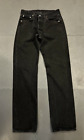 Vintage 90's Levi's 501 Black Jeans Mens 32x33 501-0660 Button Fly Made In USA
