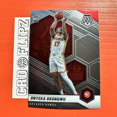 Onyeka Okongwu 2020-21 Panini Mosaic Basketball Base RC #225 Hawks Rookie - Image 1 of 2