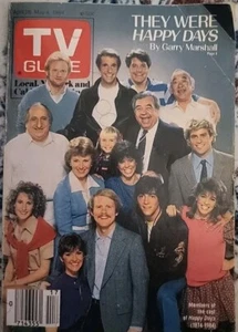 1984, Happy Days, "TV Guide" (No Label) Vintage - Picture 1 of 2