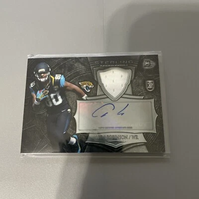 ALLEN ROBINSON 2014 BOWMAN REFLECTION PATCH AUTO AUTOGRAPH ROOKIE! - Image 1 of 2
