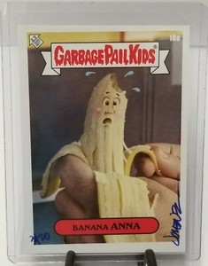 2020 Topps GPK Garbage Pail Kids #10a BANANA ANNA - Artist Signed /20 - 10ABA46