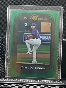 Chase Dollander 2025 Donruss Elite Series Green Laser  - Rockies - Picture 1 of 2
