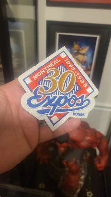 1998 Montreal Expos 30th Anniversary Jersey Sleeve Patch - Image 1 of 2