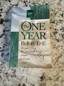 VTG The One Year Bible The entire NIV arranged in 365 daily readings 1986 - Picture 1 of 5