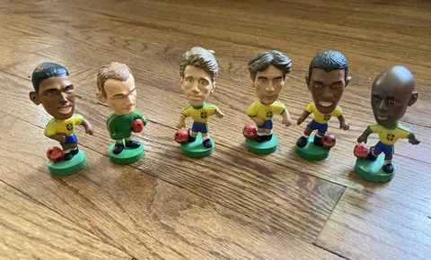 Brazil Soccer Coca Cola Figures Brasil Futebol Gaucho Juninho Taffarel Anderson Cover