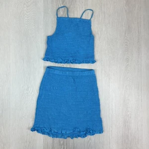 Faithfull The Brand Womens Blue Outfit Set Size 8 - Picture 1 of 16