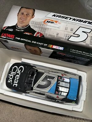 2013 Autografiado Kasey Kahne 5 Grandes Clips Semana Tiburón Color Cromo 1/24 JRM Foto 1 de 2