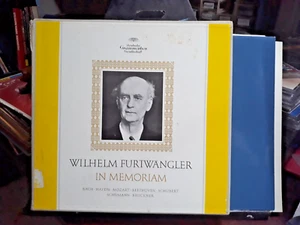 Wilhelm Furtwangler in Memoriam: Mozart, Bruckner, Beethoven/ DGG KL27/31 5 LP - Picture 1 of 12
