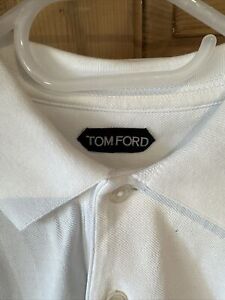 Tom Ford Polo Shirt White Size 54 (XXL) 