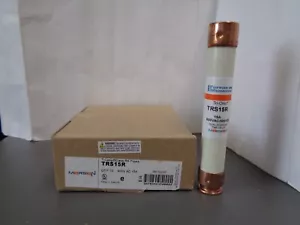 Nuovo lotto Ferraz Shawmut TRS15R 15 Amp Fusibili FRS-R-15 600 Volt nuovi con scatola - Foto 1 di 3