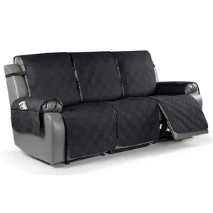 100% waterproof, non-slip washable recliner cover with elastic strap, - Picture 1 of 21