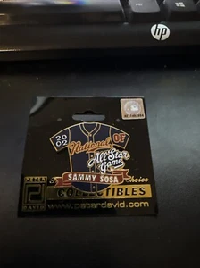 Sammy Sosa MLB All Star Game 2002 National League Pin Brand New Cubs MORE - Picture 1 of 1