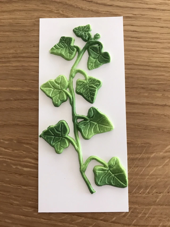 Verzierwachs Ranke Zweig Blätter Kerzenwachs Wachsdekor Borte Wachs Wachskerze - Bild 1 von 1