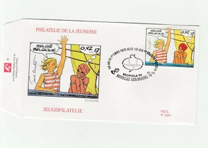 Cuvelier Briefmarke Corentin Brüssel FDC 1999 - Bild 1 von 1