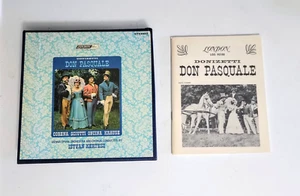 Donizetti Don Pasquale 2 Reel to Reel Tape Set LOS 90100 (Artikel # G) - Bild 1 von 5