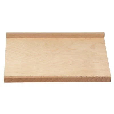Bütic Teigbrett Backbrett Birke Multiplex mit Buche Anschlagskante 60x40cm - Bild 1 von 4
