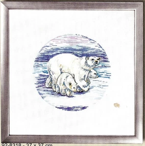Permin 92-8318 Oso Polar Bordado Contado - Imagen 1 de 1
