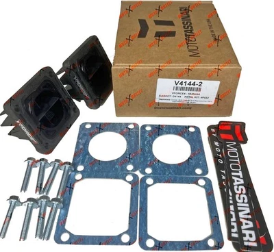 Banshee Yamaha V Force 4 Reed Valve Cages Pair VForce Reeds YFZ 350 V4144-2 - Image 1 of 4