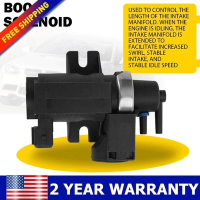 For 2010-2019 BMW 328i/335i/428i/528i/535i/X3?Turbocharger Boost Solenoid Valve - Image 1 of 4