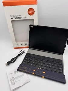 NEW Bluetooth Keyboard & Case for iPad Pro 9.7” City Night View Moko Complete - Picture 1 of 5