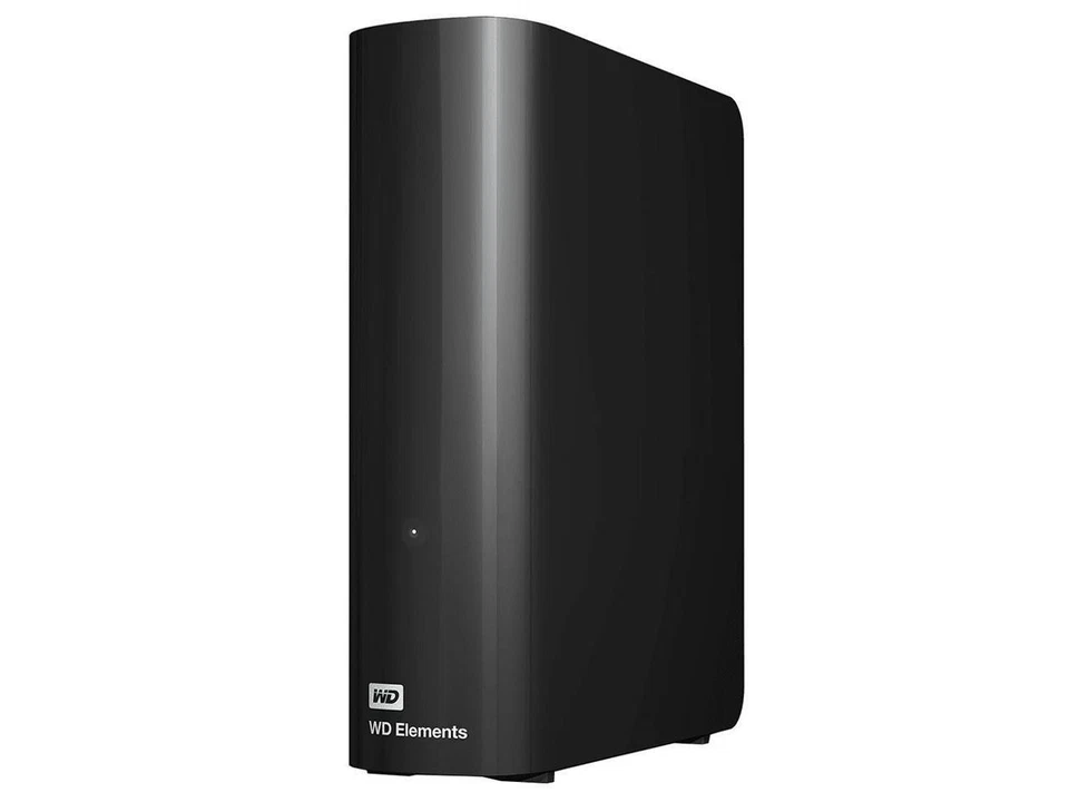WD Elements 12TB USB 3.0 Desktop External Hard Drive WDBWLG0120HBK-NESN Black - Image 1 of 4