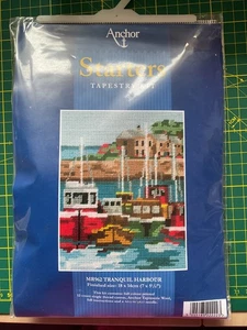 Vintage - Anchor " Tranquil Harbour " Tapestry Kit - - Picture 1 of 2
